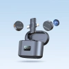 Cross-border exclusive 2.4G wireless grenade wired conversion wireless transmitter and receiver instrument dynamic handheld microphone Item Picture